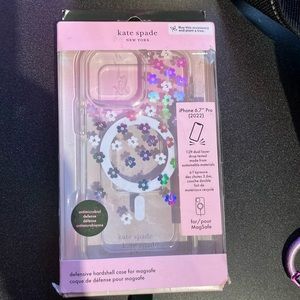 Kate Spade Defensive iPhone Hard Shell Case for MagSafe 6.7” Pro
